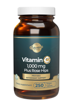 Vitamin C 1,000 mg Veg Tabs RH (250 tablets)
