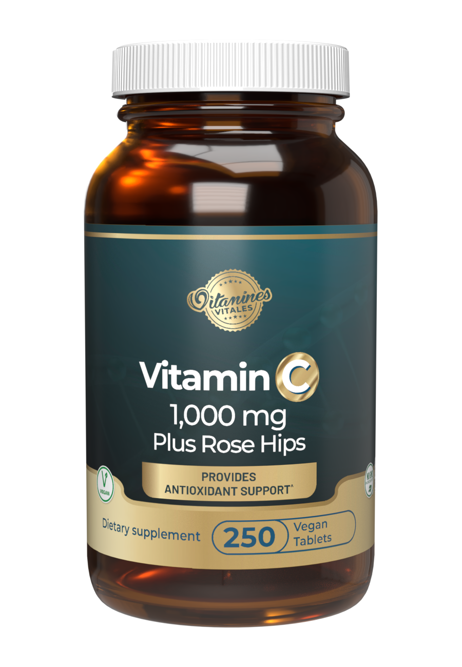 Vitamin C 1,000 mg Veg Tabs RH (250 tablets)